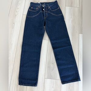 Levi's Dark Blue Straight Jeans